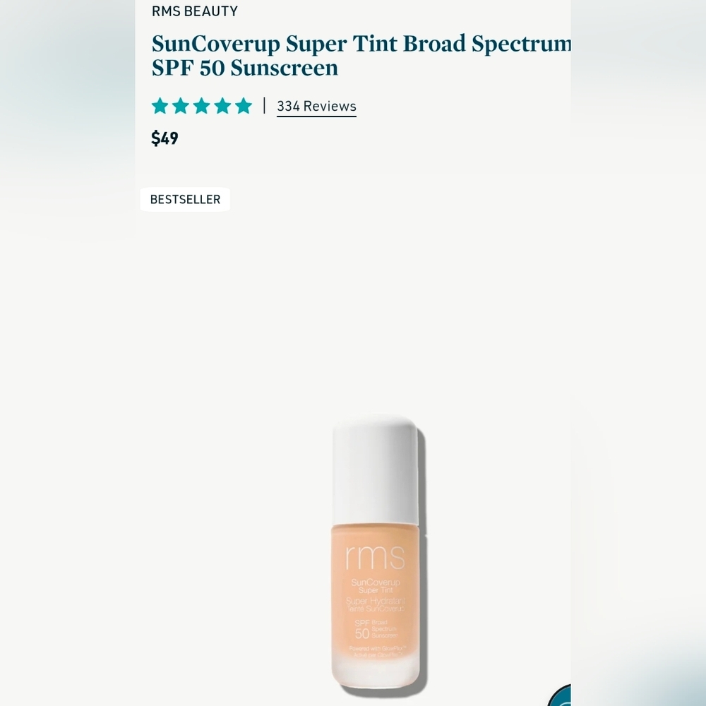 RMS Beauty Suncover up Tint